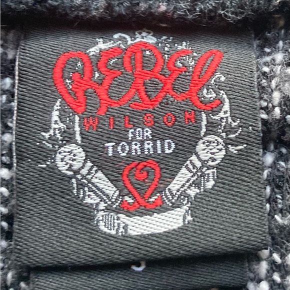 Torrid Rebel Wilson letterman Bomber Jacket size 1 - Picture 2 of 6